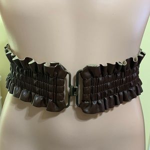 😍Ladies Faux Leather Wide Belt😍